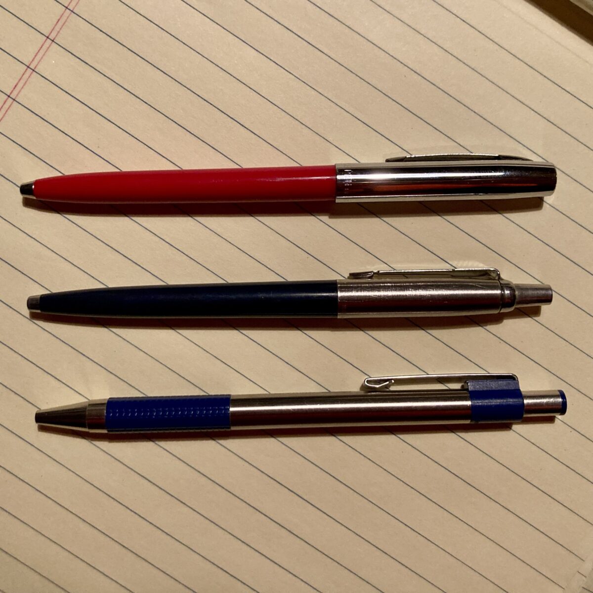 Thoughts on ballpoint pens